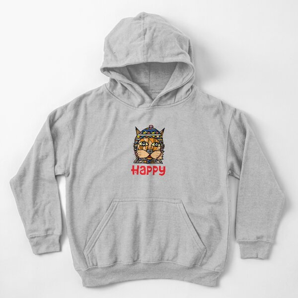 Happy Kids Pullover Hoodie