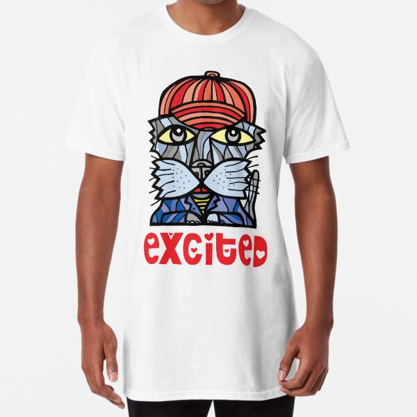 Excited Long T-Shirt