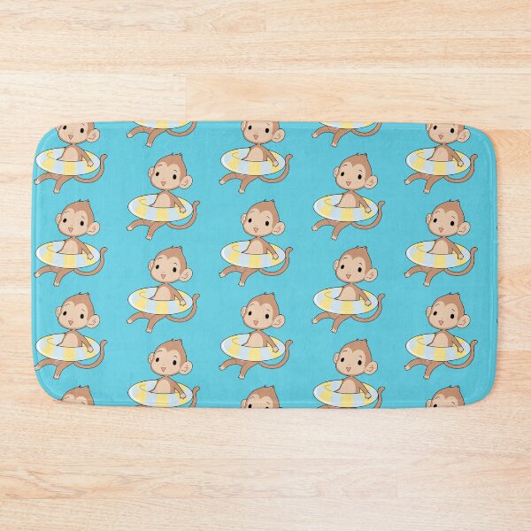Item preview, Monkey in a floatie designed and sold by Osokooma.