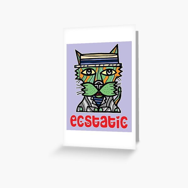 Ecstatic Greeting Card