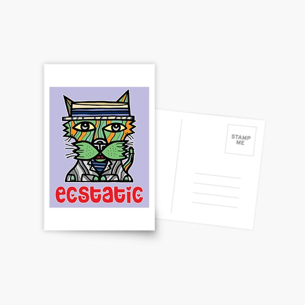 Ecstatic Postcard