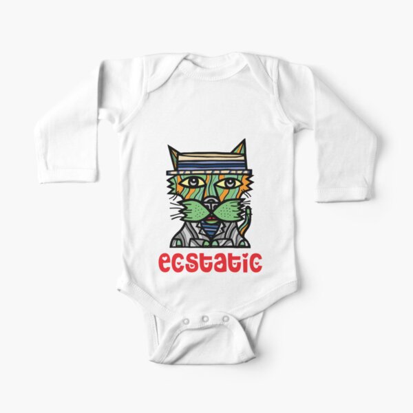 Ecstatic Long Sleeve Baby One-Piece