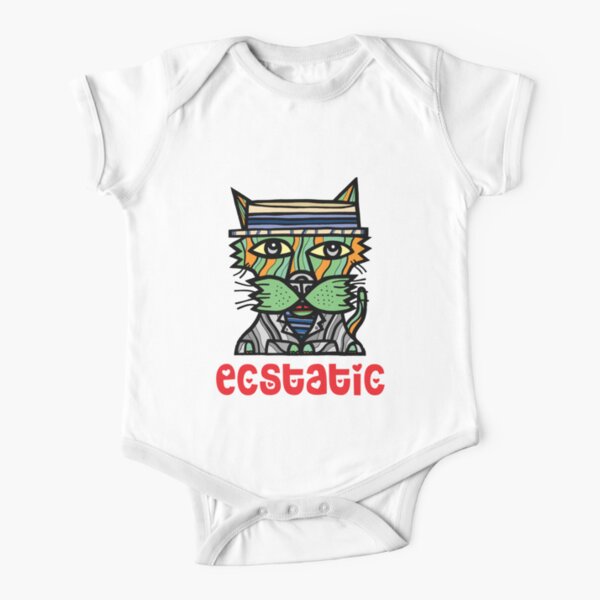 Ecstatic Short Sleeve Baby One-Piece