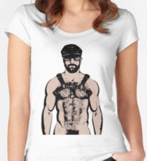 THE DARK CALLS Women's Fitted Scoop T-Shirt