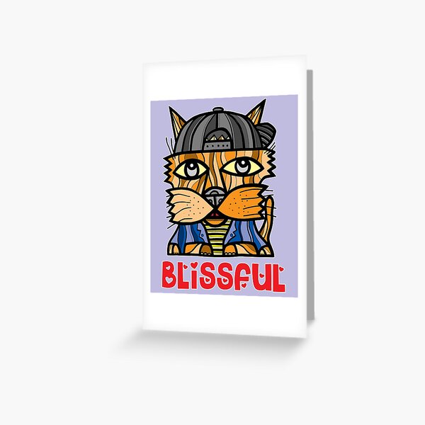 Blissful Greeting Card