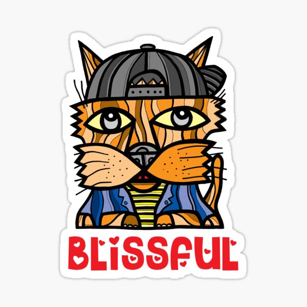 Blissful Sticker