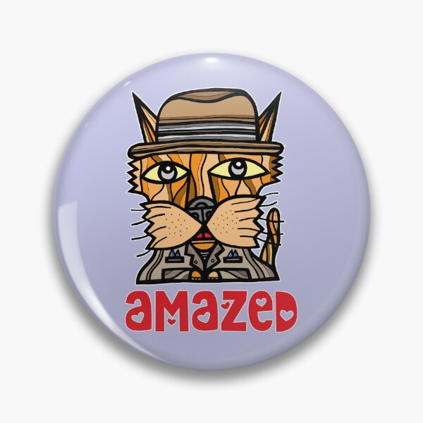 Amazed Pin