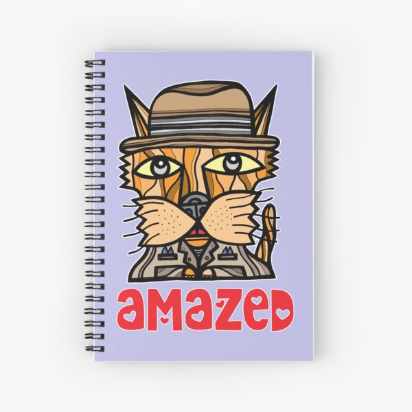 Amazed Spiral Notebook