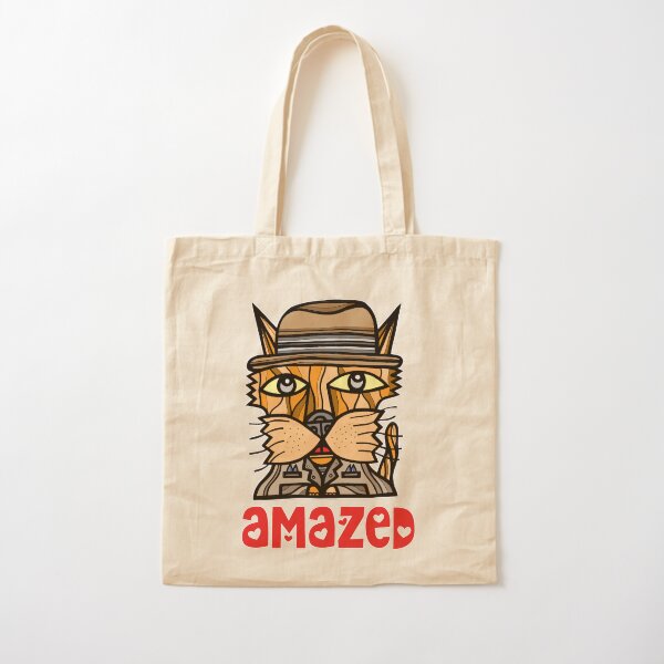 Amazed Cotton Tote Bag