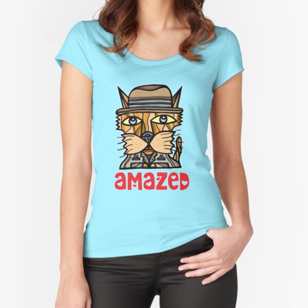 Amazed Fitted Scoop T-Shirt