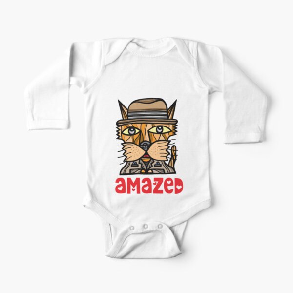 Amazed Long Sleeve Baby One-Piece