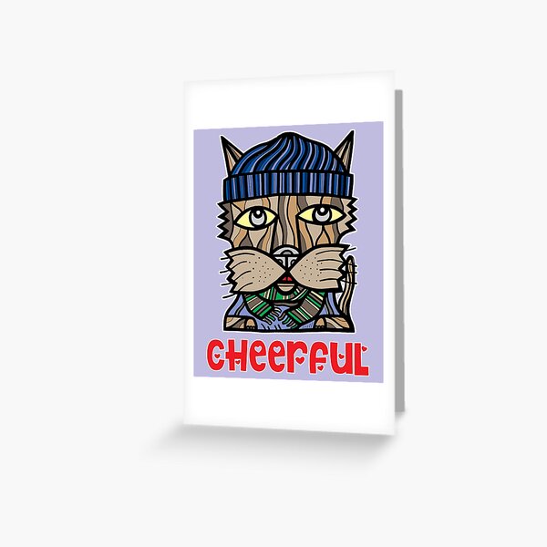 Cheerful Greeting Card