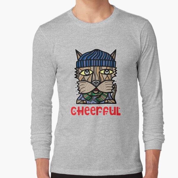 Cheerful Long Sleeve T-Shirt