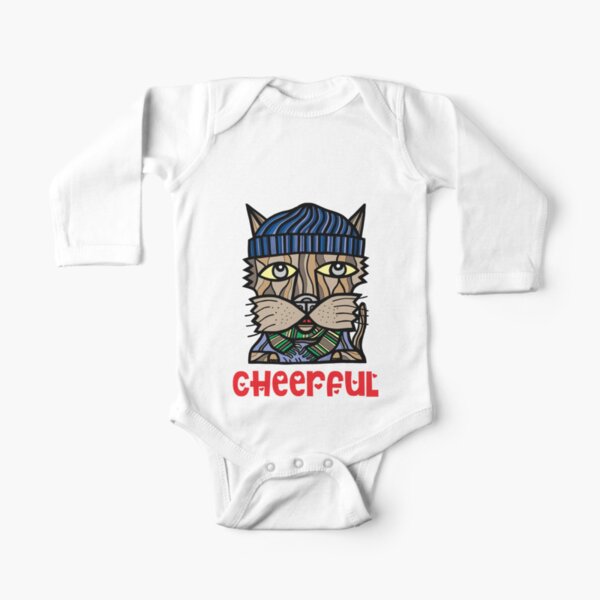 Cheerful Long Sleeve Baby One-Piece