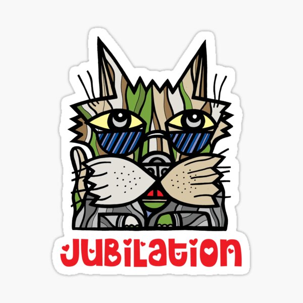 Jubilation Sticker