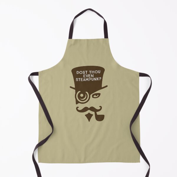 Item preview, Dost Thou Even Steampunk? Funny Man With Tophat, Monacle and Curly Mustache Design designed and sold by SteamParliament.