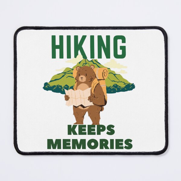Item preview, Hiking Keeps Memories Bear Design designed and sold by limos.