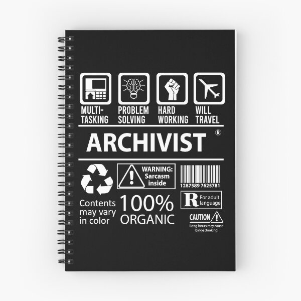 Item preview, Archivist T Shirt - Multitasking Job Gift Item Tee designed and sold by miraschroe.