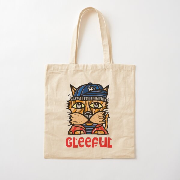 Gleeful Cotton Tote Bag