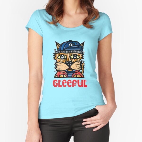 Gleeful Fitted Scoop T-Shirt