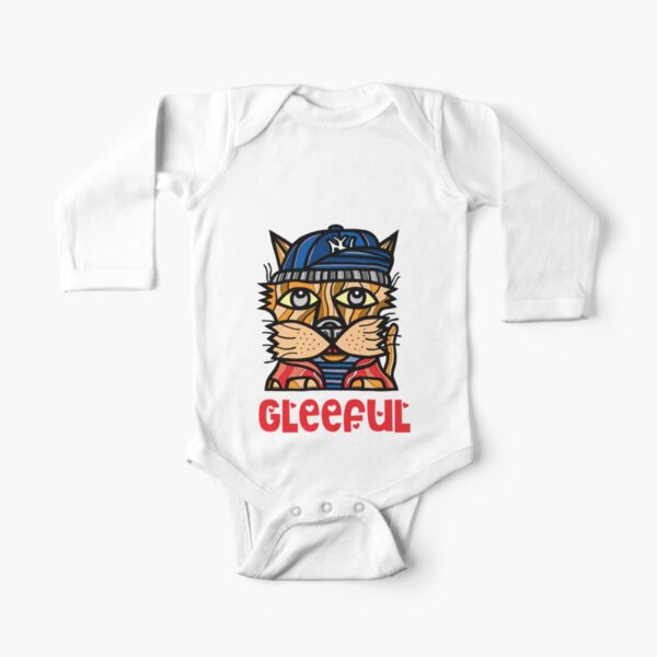 Gleeful Long Sleeve Baby One-Piece