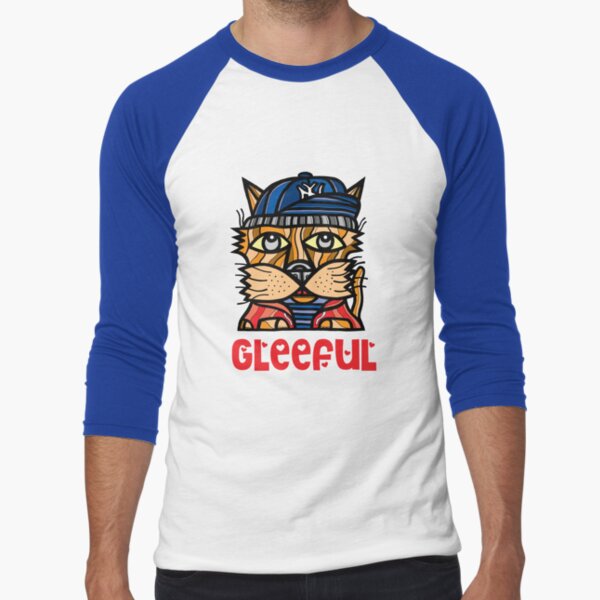 Gleeful Baseball ¾ Sleeve T-Shirt