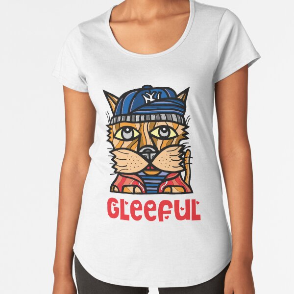 Gleeful Premium Scoop T-Shirt