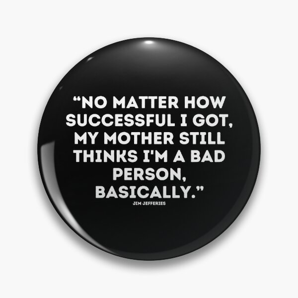 Item preview, Jim Jefferies Quote designed and sold by adelferhat.