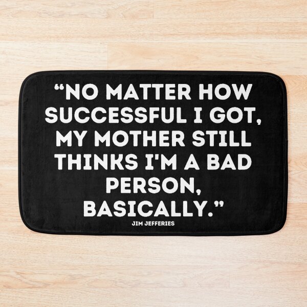 Item preview, Jim Jefferies Quote designed and sold by adelferhat.