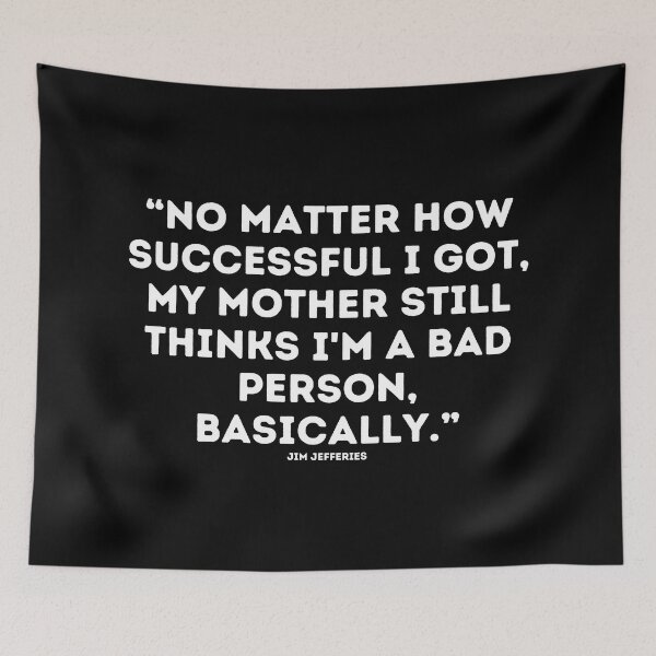 Item preview, Jim Jefferies Quote designed and sold by adelferhat.