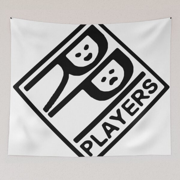 Item preview, RPI Players Logo (Black) designed and sold by RPI-Players.