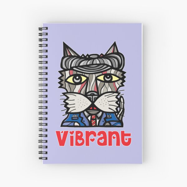 Vibrant Spiral Notebook