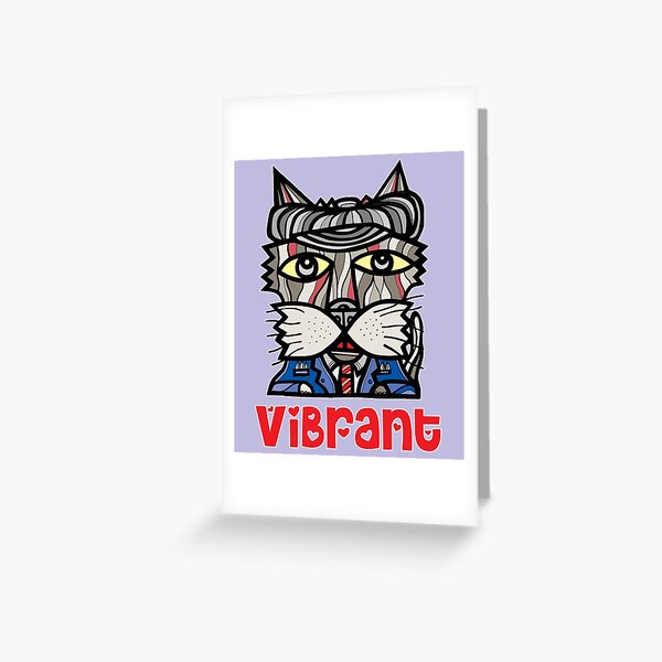 Vibrant Greeting Card