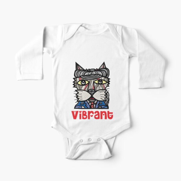 Vibrant Long Sleeve Baby One-Piece