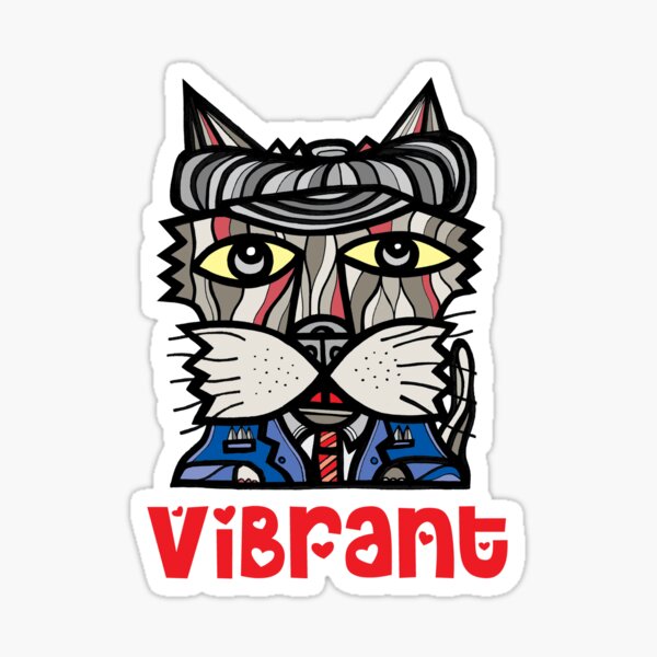 Vibrant Sticker