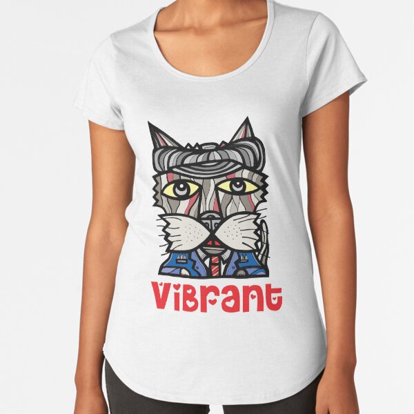 Vibrant Premium Scoop T-Shirt