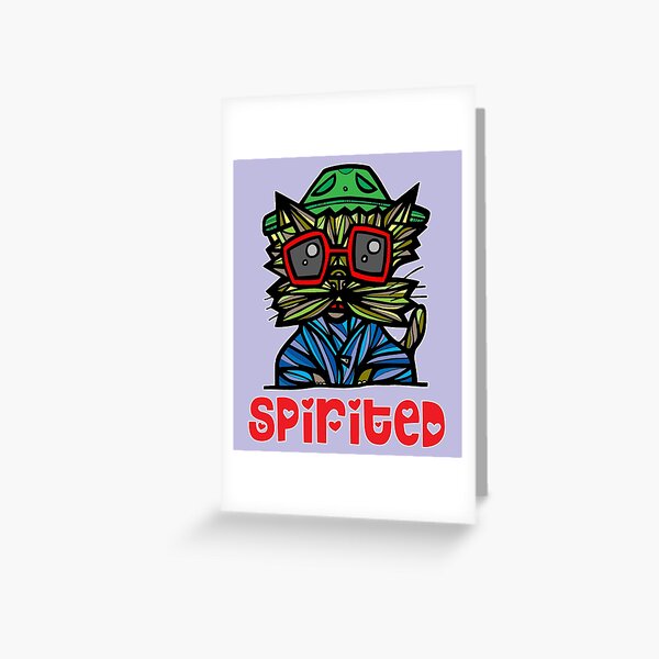 Spirited Greeting Card