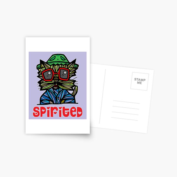 Spirited Postcard