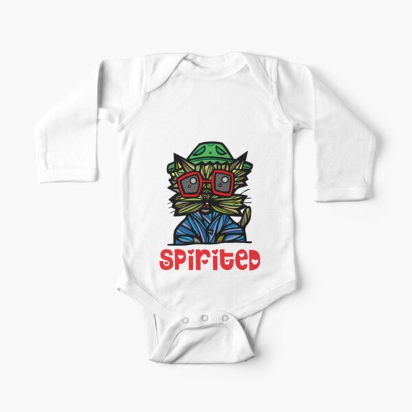 Spirited Long Sleeve Baby One-Piece