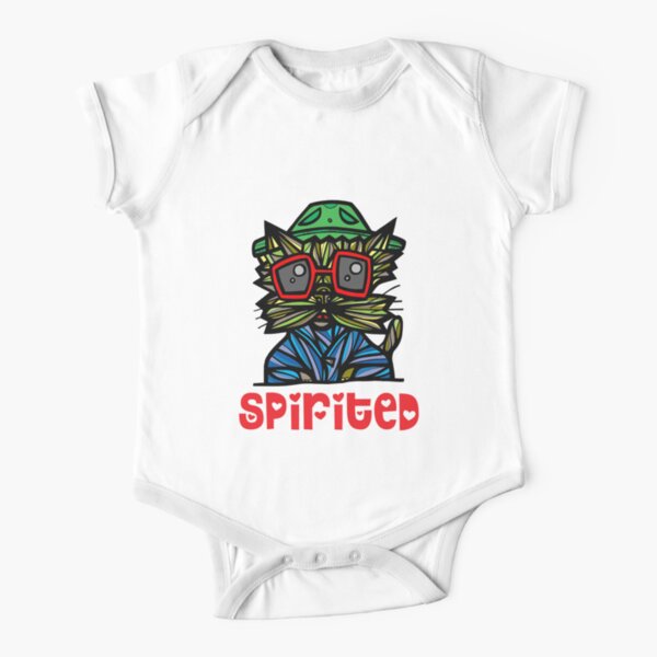 Spirited Short Sleeve Baby One-Piece