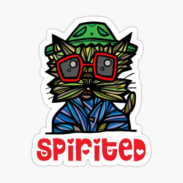 Spirited Sticker