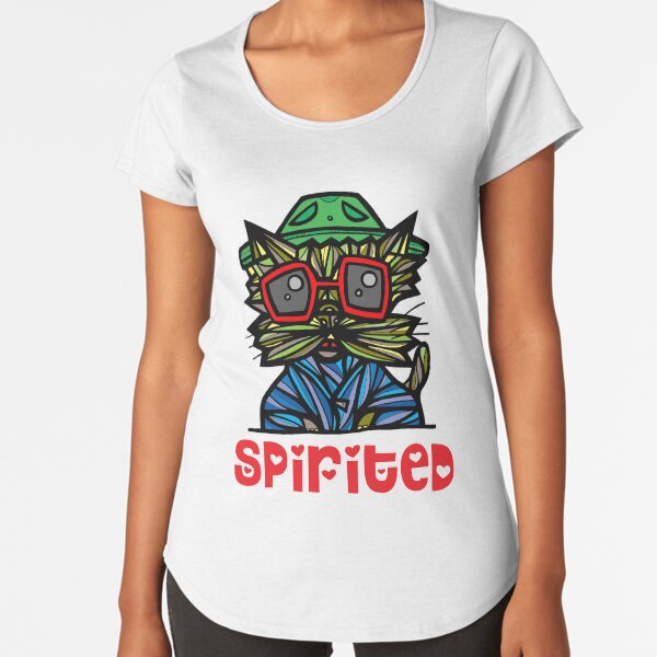 Spirited Premium Scoop T-Shirt