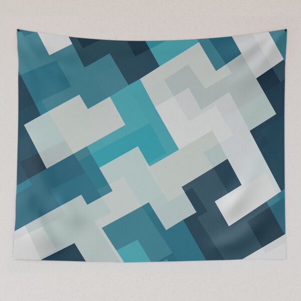 Item preview, Blue Cube Maze designed and sold by Vector Scout Lab.