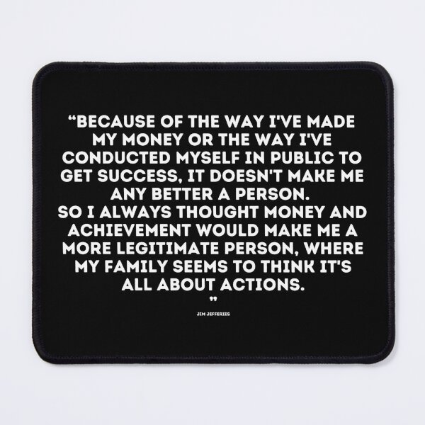Item preview, Jim Jefferies Quote designed and sold by adelferhat.