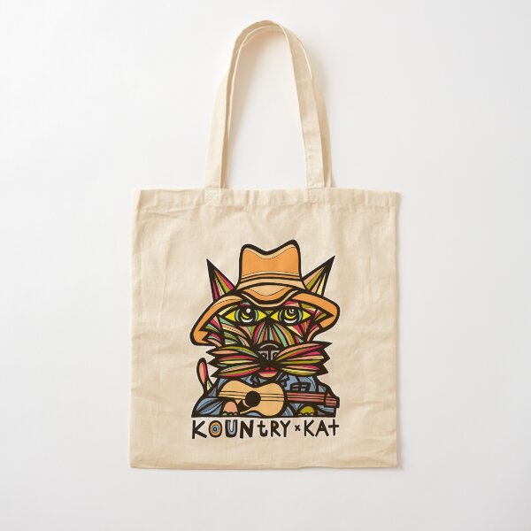 "Kountry Kat" Cotton Tote Bag