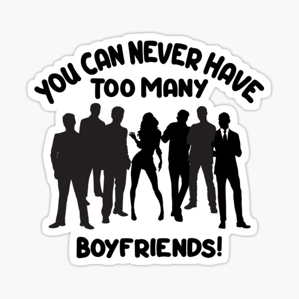 Item preview, Hotwife Swinger Design You can never have too many boyfriends! designed and sold by swingersshop.