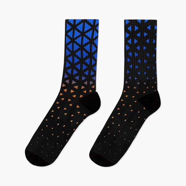 Item preview, Moving ascending triangles with a background color gradient - B07 designed and sold by AlfabetDesign.