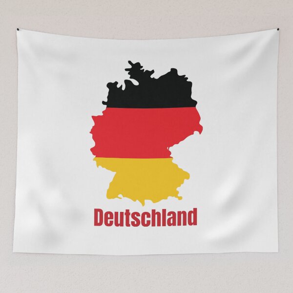 Item preview, Germany Flag Map designed and sold by Tienda-Vane.