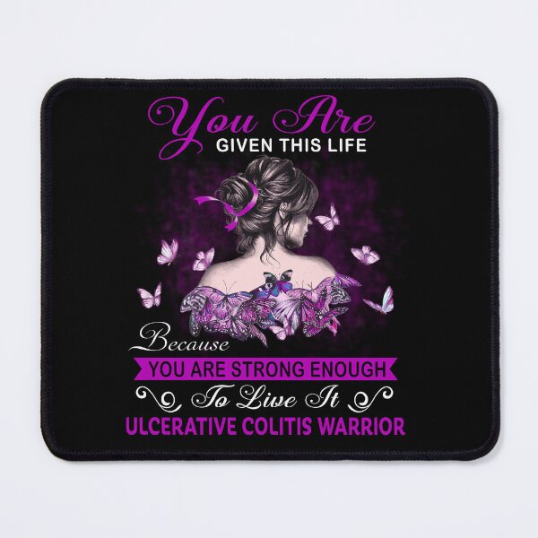 Item preview, You Are Strong Enough To Live It Ulcerative Colitis Warrior designed and sold by Kohend.