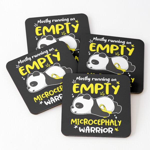 Item preview, Microcephaly Awareness - Mostly Running On Empty Microcephaly Warrior designed and sold by Hilten.
